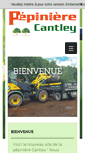 Mobile Screenshot of pepinierecantley.com
